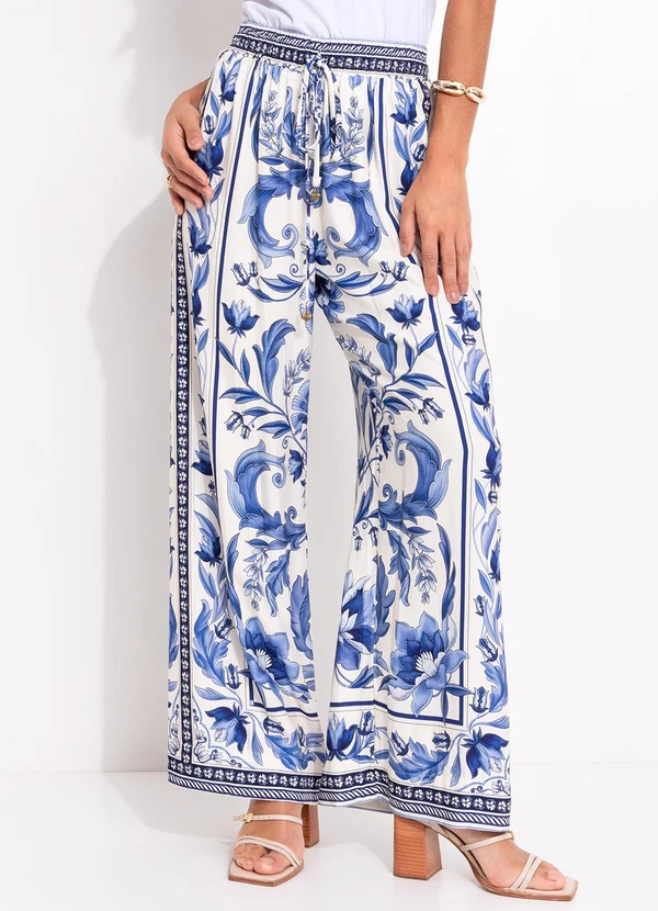 Farm - Calça Natalia Azul