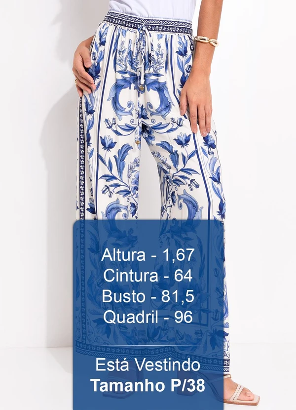 Farm - Calça Natalia Azul 5