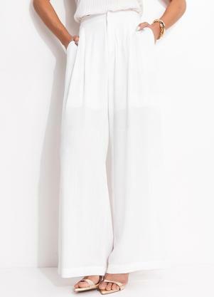 Cala (Off White) em Viscose Plana