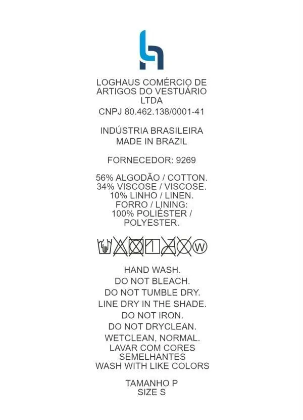 Quintess - Calça Off White Pantalona com Fendas 20