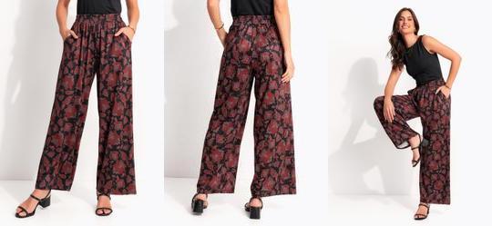 Cal�a Paisley Terroso em Malha Fria