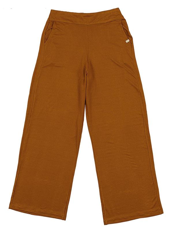 Soft Bonni - Calca Pantalona Adulto Feminino Marrom