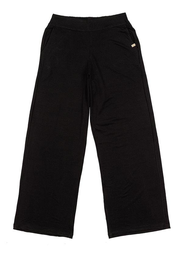 Soft Bonni - Calca Pantalona Adulto Feminino Preto