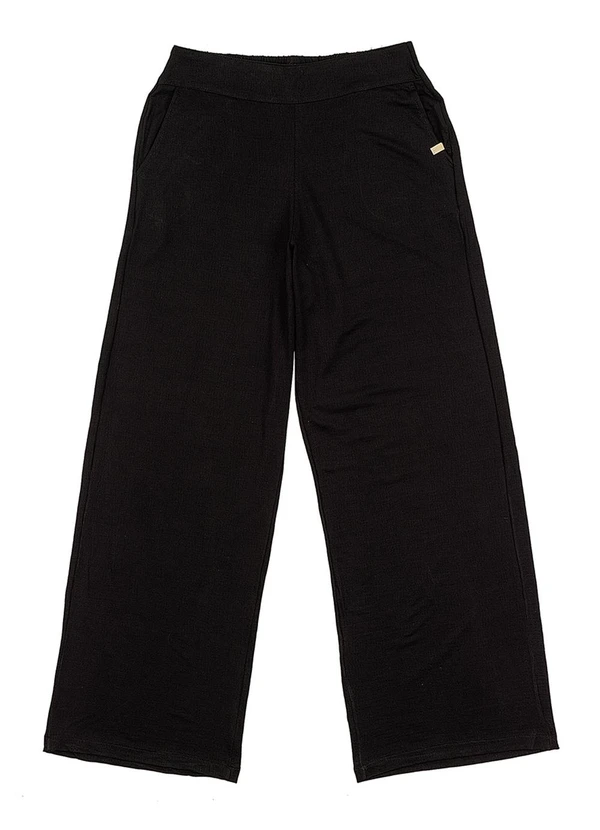 Soft Bonni - Calca Pantalona Adulto Feminino Preto