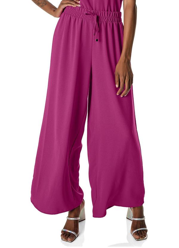 Rovitex - Calça Pantalona Air Flow Rosa