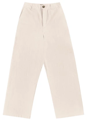 Angel - Calça Pantalona Bege - ANGEL