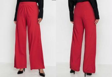 Cala Pantalona Cintura Alta Vermelha
