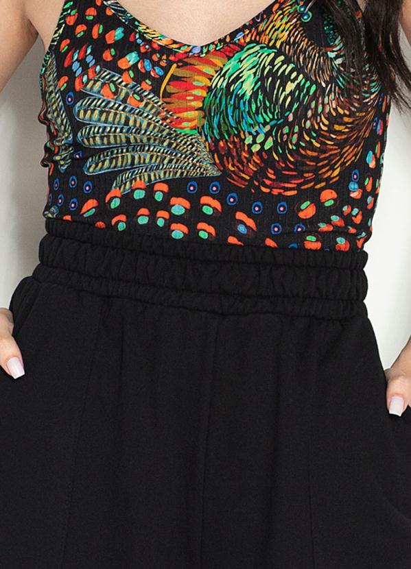 Colcci - Calça Pantalona de Moletom Preta 6