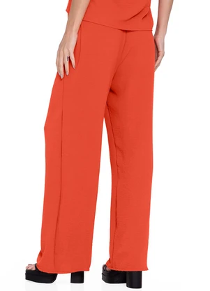 Rovitex - Calça Pantalona em Air Flow com Cordão Laranja - ROVITEX