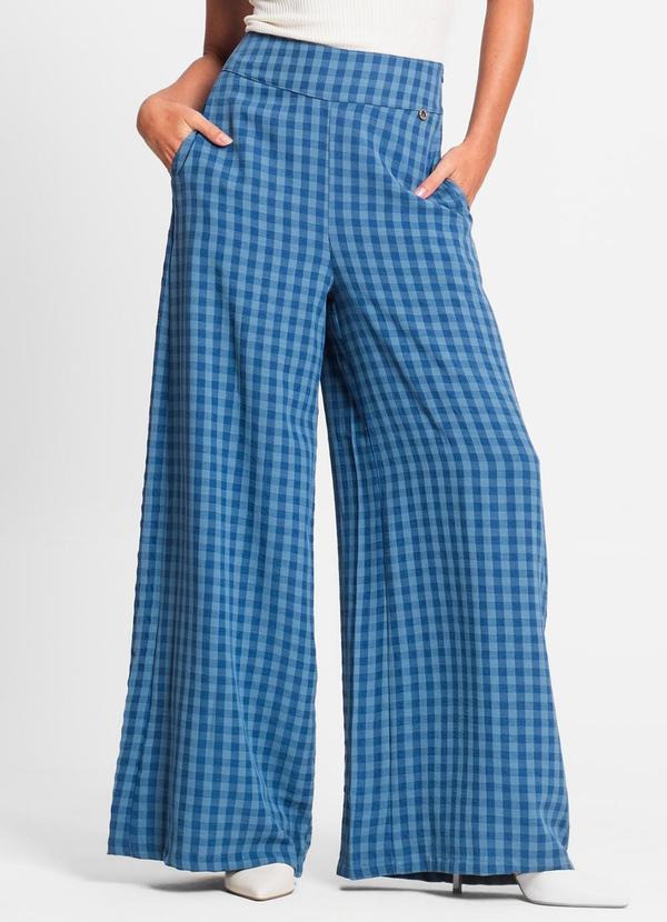 Endless - Calça Pantalona Feminina Azul