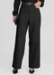 Dianna - Calça Pantalona Feminina em Sarja Preto - variação: Preto