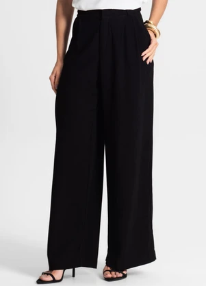 Endless - Calça Pantalona Feminina Preto - ENDLESS