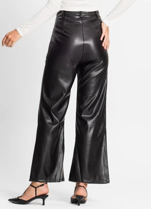 Endless - Calça Pantalona Feminina Preto - ENDLESS