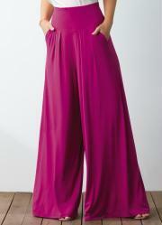 Cala Pantalona Magenta com Pregas