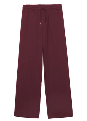 Endless - Calça Pantalona Moletom Felpado Básico Vermelho - ENDLESS