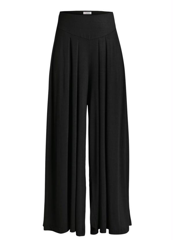 Quintess - Calça Pantalona Preta 8