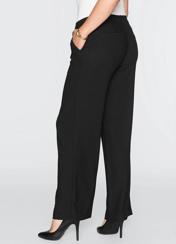 bonprix - Calça Pantalona Preta 7