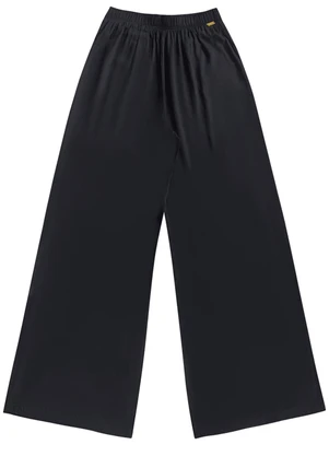 Angel - Calça Pantalona Viscose Essentials Preto - ANGEL