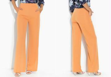 Cala Pssego com Bolsos e Elstico