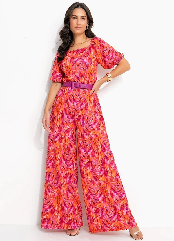 Quintess - Calça Pinceladas em Malha Fria 3