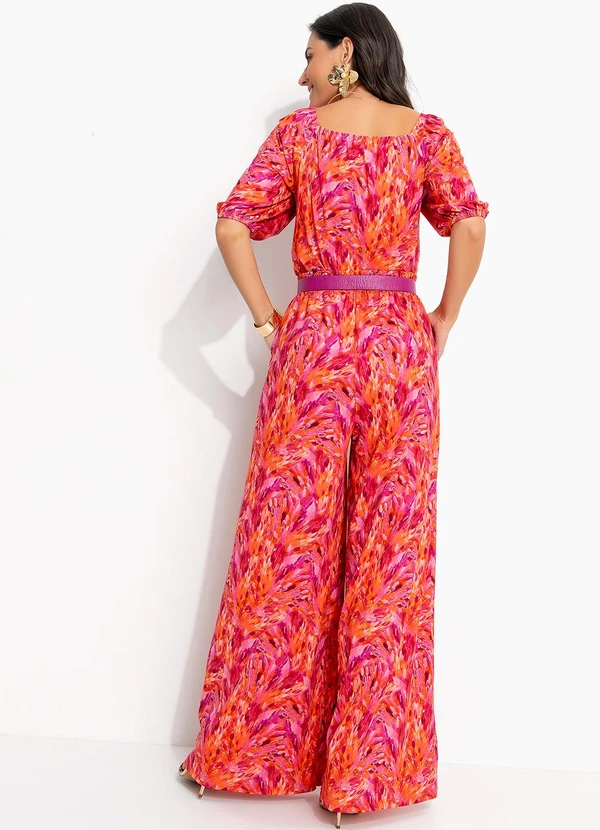 Quintess - Calça Pinceladas em Malha Fria 4