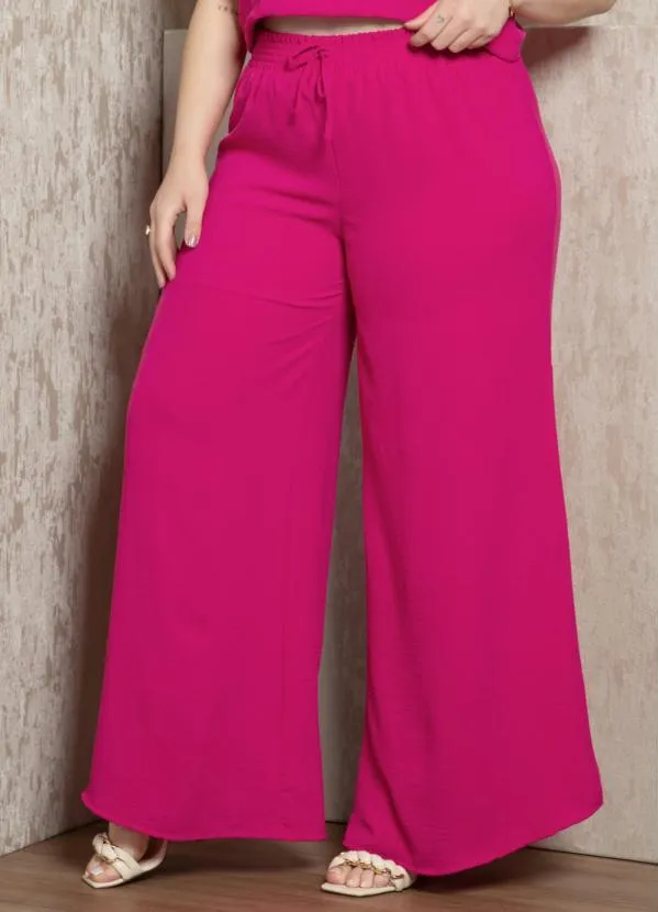 Quintess - Calça Pink com Fendas e Bolsos 6