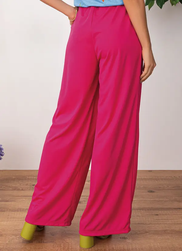 Moda Pop - Calça Pink em Malha 2