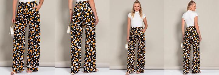 Cal�a Po� Amarelo em Malha