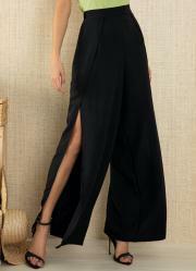 Cala Preta Transpassada em Tecido Plano