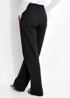 Moda Pop - Calça Preto em Moletom - MODA POP