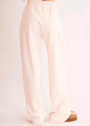 Sofie - Calça Soft em Moletom Felpado Branco - SOFIE