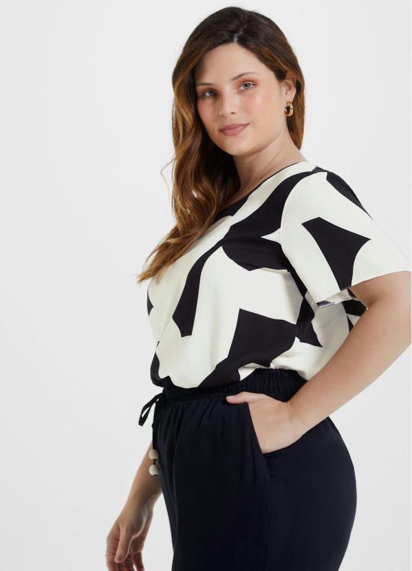 Lunender Mais Mulher - Calca Tecido Rayon Twill Preto 5