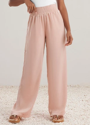 Angel - Calca Tecido Rosa - ANGEL