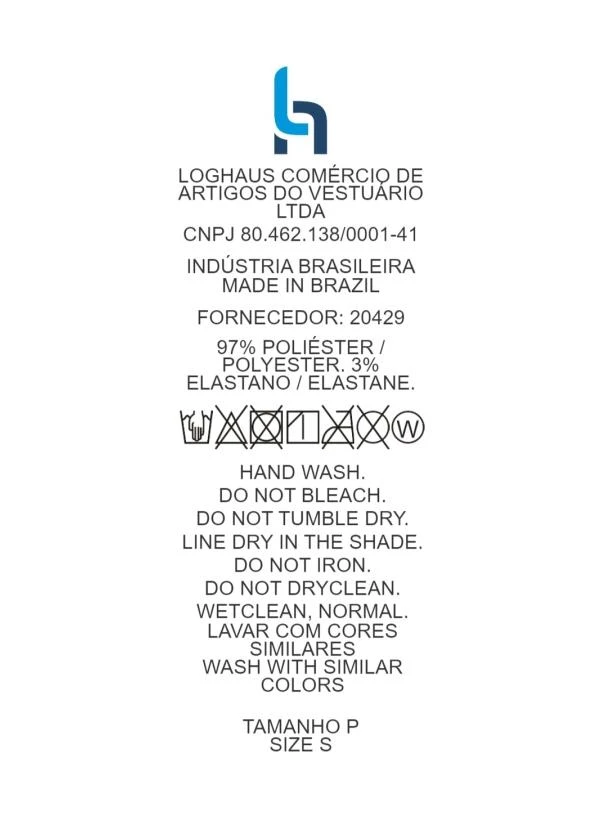 Quintess - Calça Tropical Marinho em Crepe Plano 6