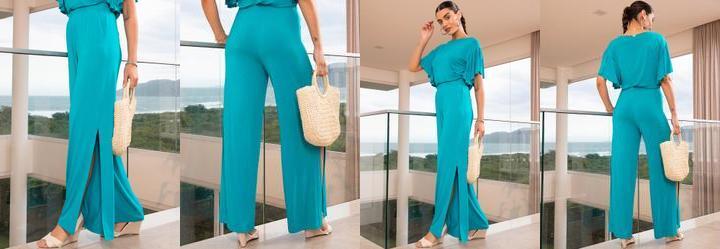 Cala Verde em Malha de Viscose