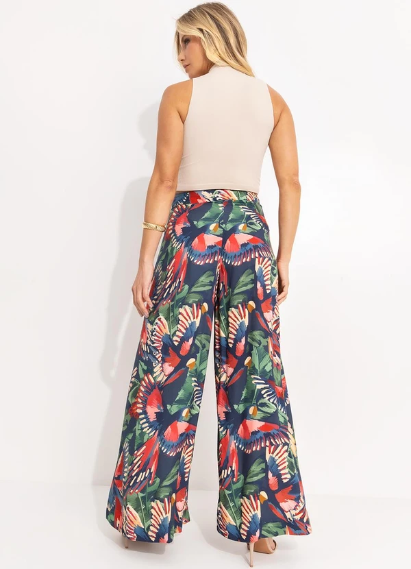 Farm - Calça Voo dos Pássaros Azul 4