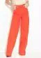 Colcci - Calça Wide Leg de Sarja Laranja - variação: Laranja