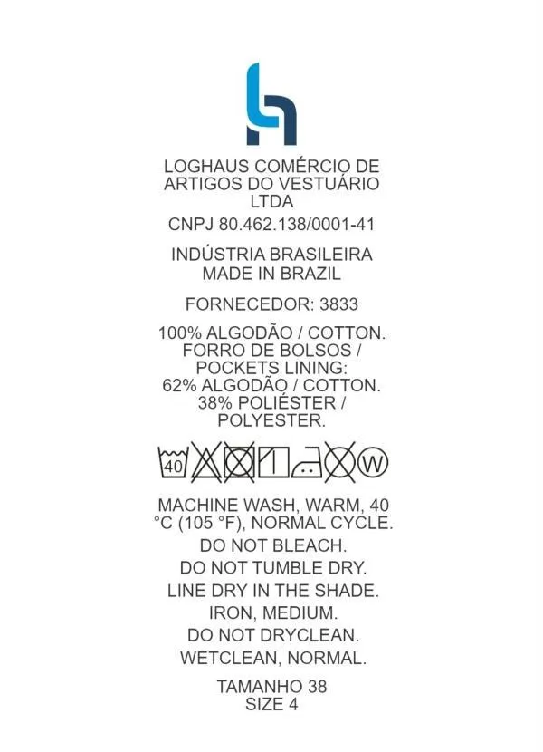 Quintess - Calça Wide Leg Jeans com Rasgos no Joelho 8