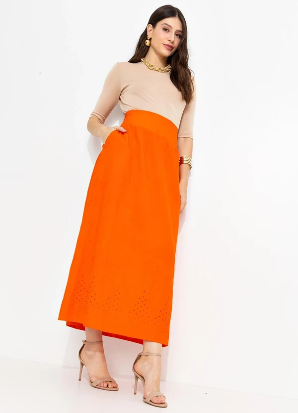 You Premium - Blusa em Viscose Bege 8