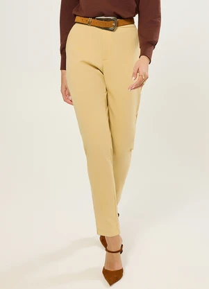 Naguchi - Calca Alfaiataria Amarelo Vanilla - NAGUCHI