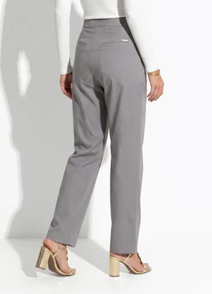 Colcci - Calça Alfaiataria Cinza - COLCCI