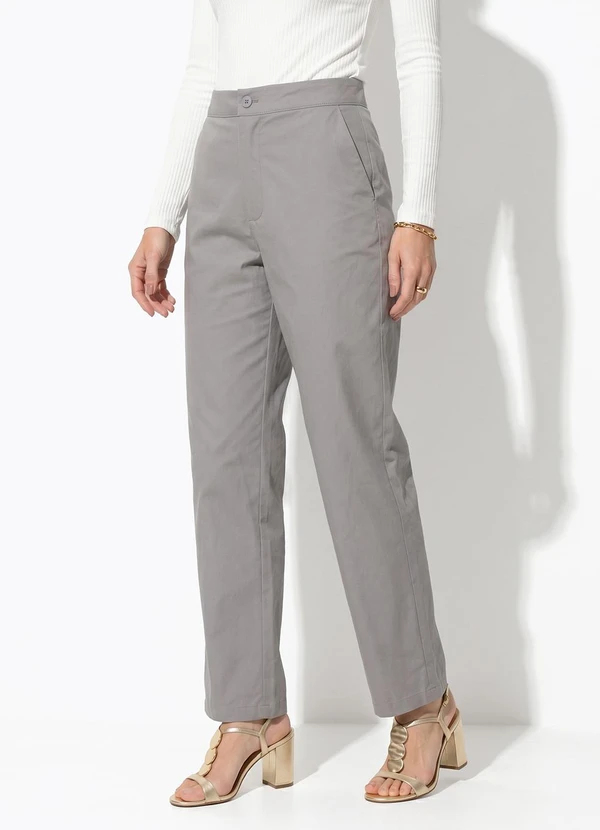 Colcci - Calça Alfaiataria Cinza