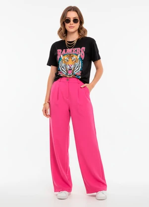 Bimini - Calça Alfaiataria Rosa - BIMINI