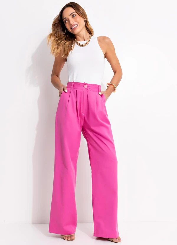 Bimini - Calça Alfaiataria Rosa 10