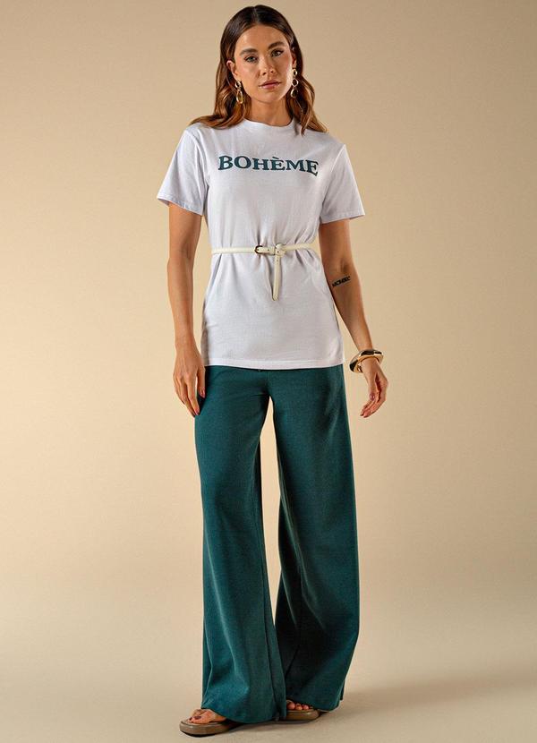 Use Modo - Calça Ampla Verde 3