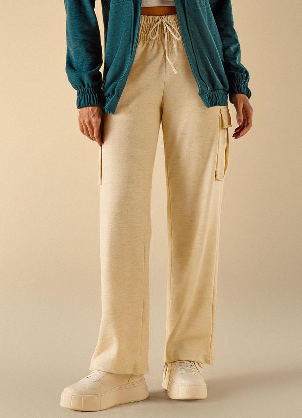 Use Modo - Calça Bolso Cargo Bege