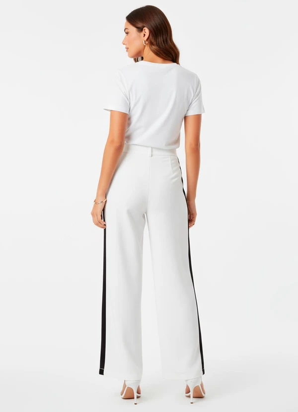 Quintess - Calça Branca em Alfaiataria 3