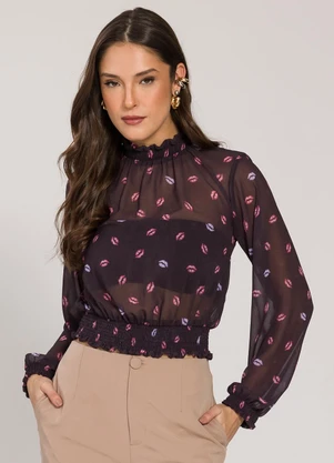 Sofie - Calça Carrot em Alfaiataria Marrom - SOFIE