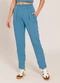 Sofie - Calça Carrot em Moletinho Azul - variação: Azul