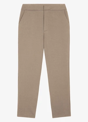 Endless - Calça Cenoura Piquet Verona Marrom - ENDLESS